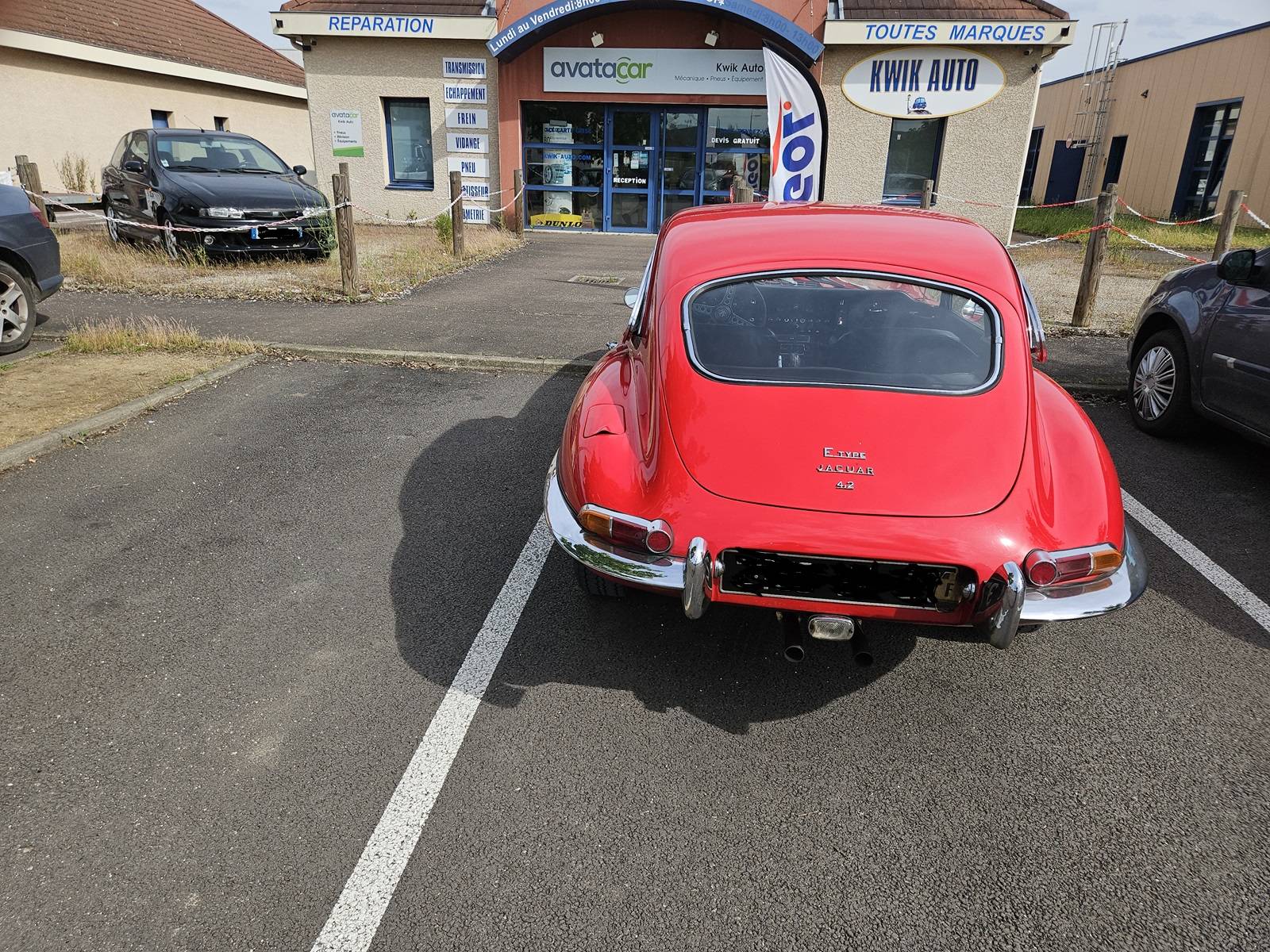 REPARATION JAGUAR TYPE E